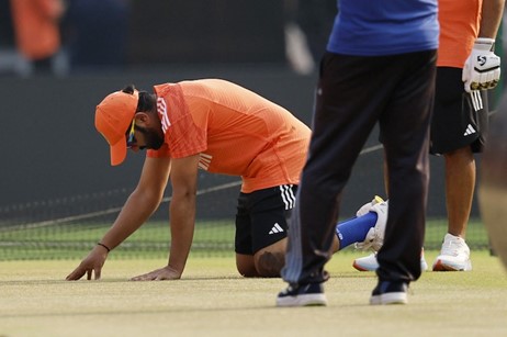 Rohit Sharma Inspects Ahmedabad Pitch Ahead of World Cup Final Against Australia
