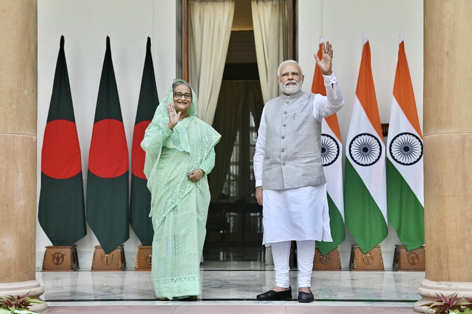 3 India-Assisted Projects Launched by PM Modi and Bangladesh PM Sheikh Hasina