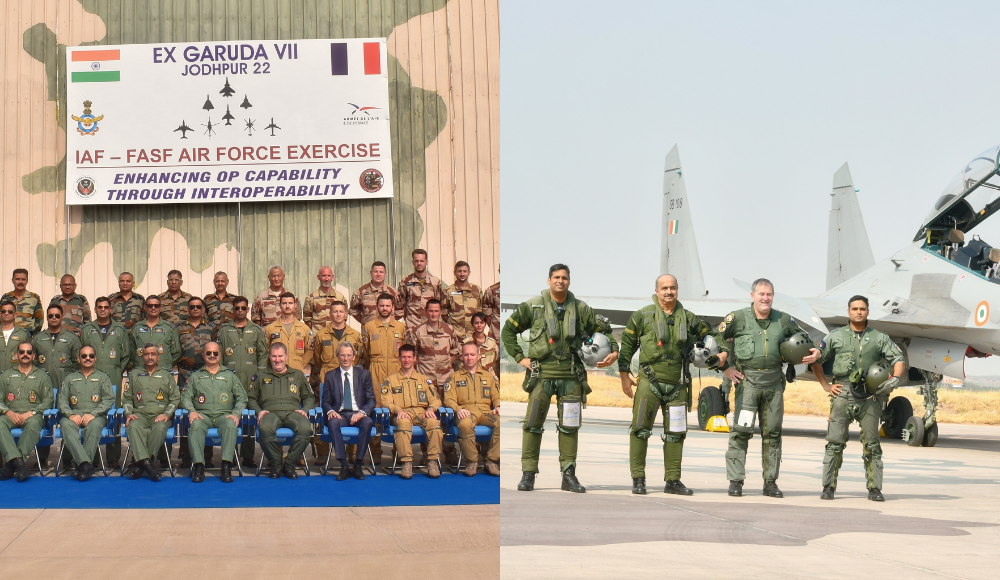 Exercise Garuda-VII: Bilateral air exercise between India, France