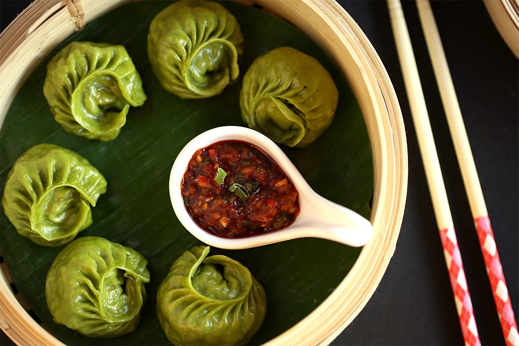 Try Out Healthy Palak Atta Momos