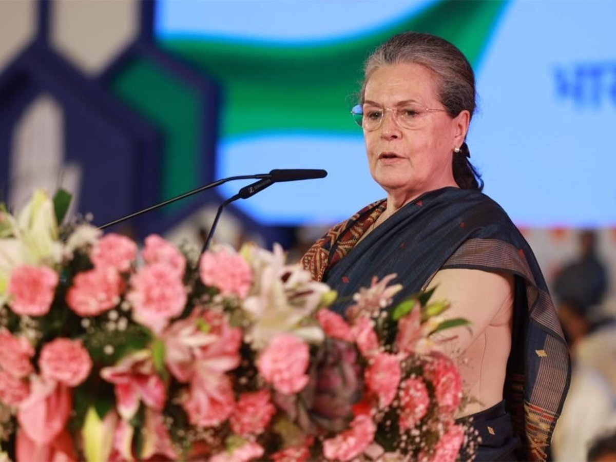 Sonia Gandhi Hints Retirement; Says 'Happy My Innings Could Conclude With Bharat Jodo Yatra'