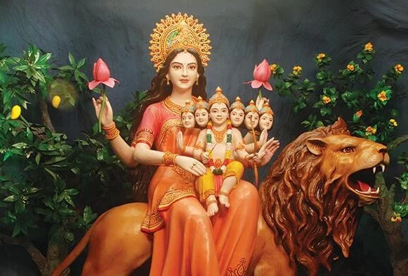 Worship Maa Skandamata on the Fifth Day of Chaitra Navratri