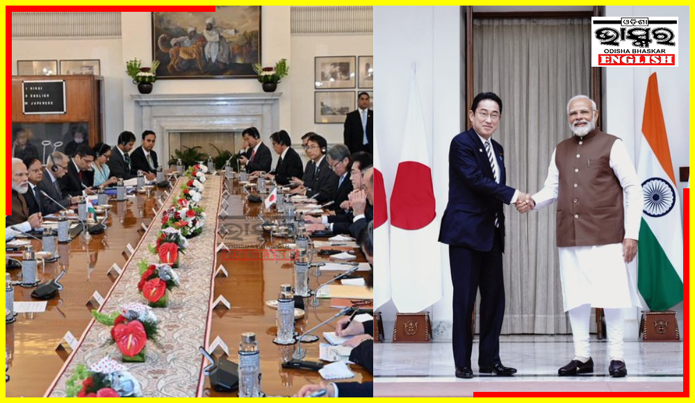 PM Modi Held Bilateral Meeting with Japanese PM Fumio Kishida in New Delhi