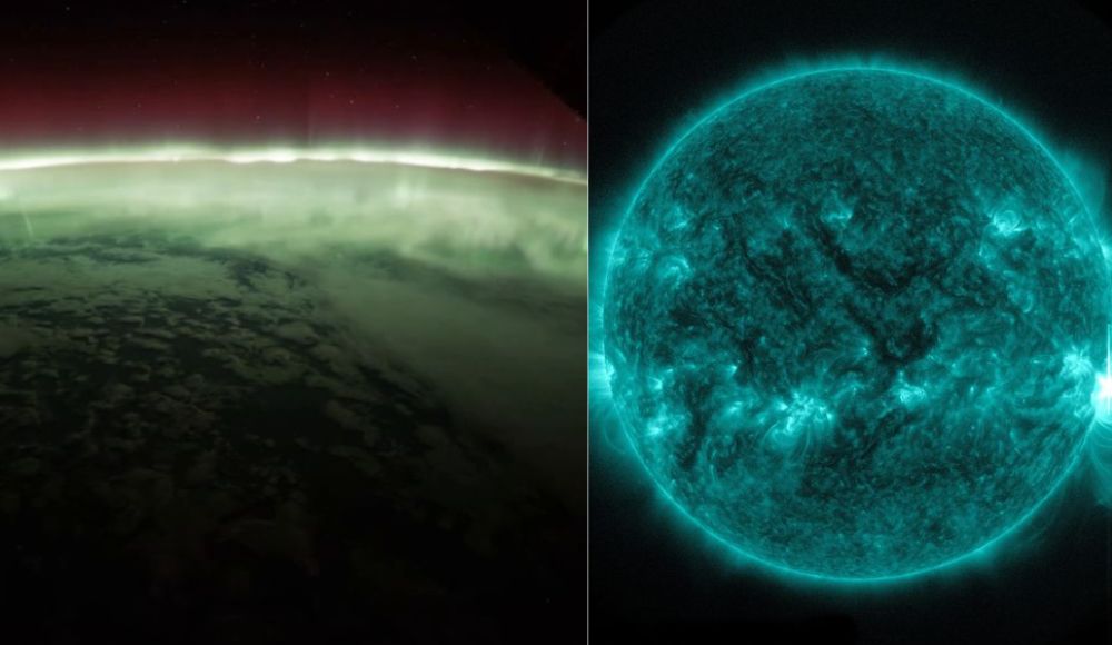 Watch: NASA Shares Stunning View Of Northern Lights Seen From International Space Station