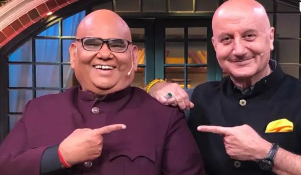 Anupam Kher Remembers Satish Kaushik On His Birth Anniversary; Drops A Special Video