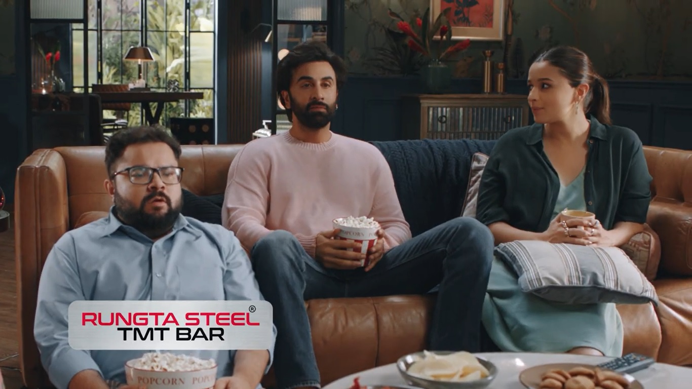 Rungta Steel’s New TV Commercial Featuring Alia-Ranbir Takes Cricket & Resilience To Next Level