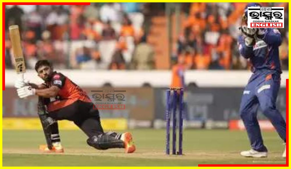 IPL: Match Between Sunrisers Hyderabad & Lucknow Super Giants Underway