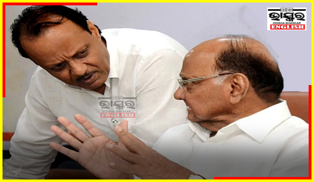 Ajit Pawar Visits Sharad Pawar’s House to See Aunt After Surgery