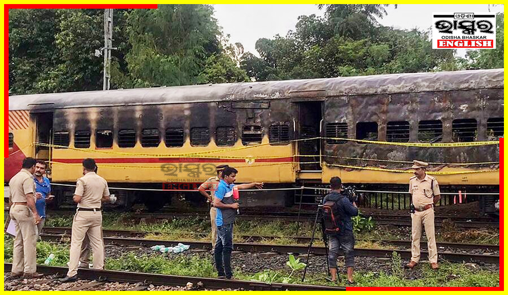 Passenger Arrested for Allegedly Attempting to Set Train Coach on Fire in Kerala