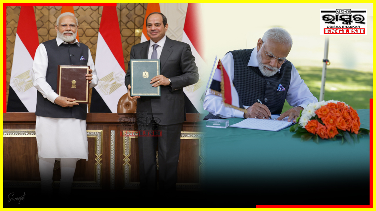 PM Modi and President El-Sisi Elevate India-Egypt Ties to Strategic Partnership