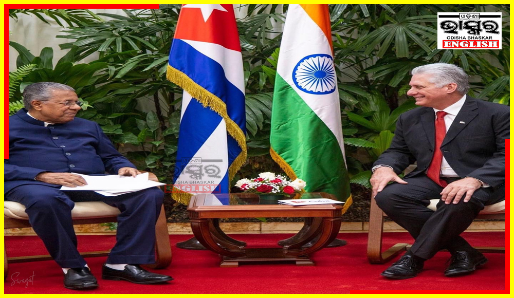 Kerala CM Pinarayi Vijayan Meets Cuban President; Explores Collaboration Opportunities