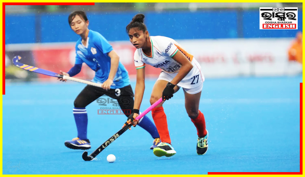 Women's Hockey Junior Asia Cup 2023: India Secures Semi-Final Spot with 11-0 Mauling of Chinese Taipei