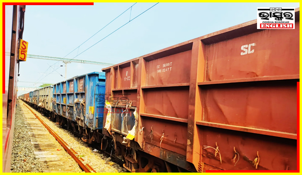Goods Train Derails Near Padua Station in Odisha's Koraput, No Casualties Reported