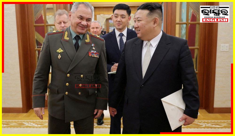 Russian Defence Min Meets Kim Jong Un of North Korea