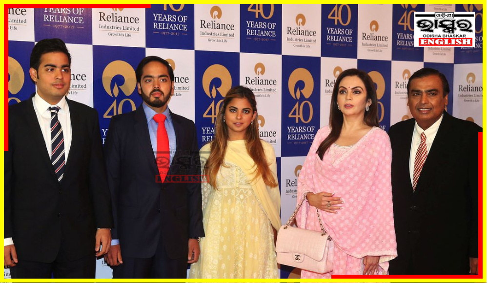 Ambani Offspring Join Reliance Industries Board in Succession Plan