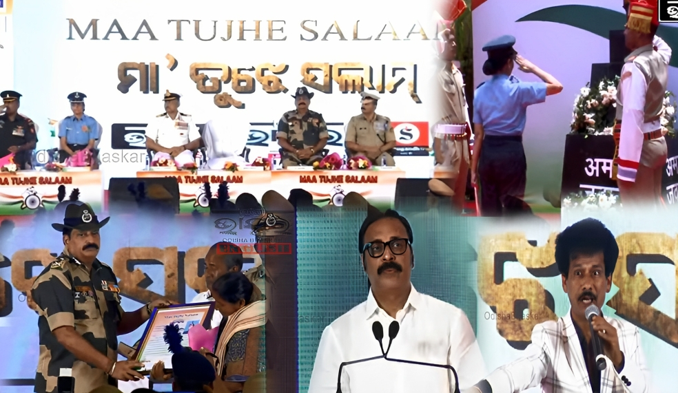 Maa Tujhe Salaam 2023: Odisha Bhaskar’s Continued Commitment to Honour and Support Martyrs