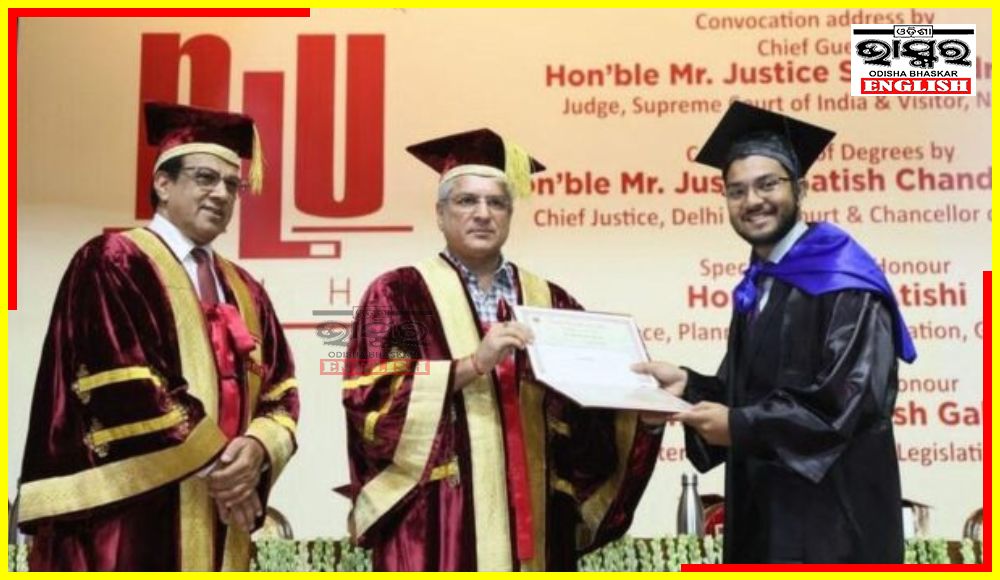Odia Student Tops National Law University (NLU), New Delhi