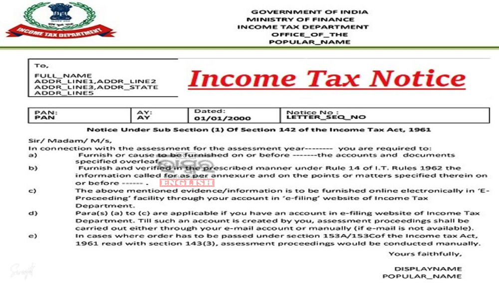 Bhopal Teacher, Deceased 10 Years Ago, Receives ₹7 Crore Income Tax Notice
