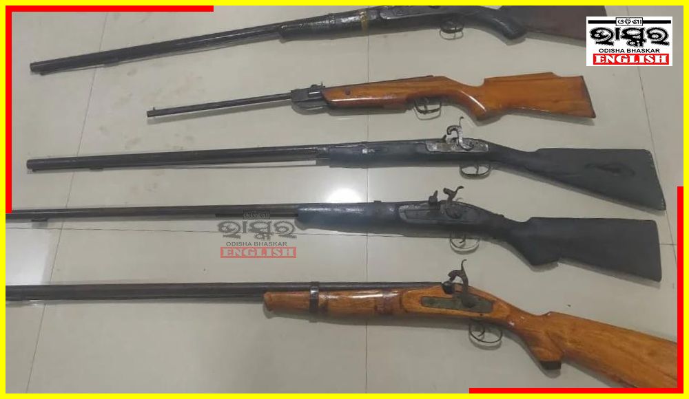 Odisha Police Clamp Down on Poaching, Seize 227 Firearms from Similipal Sanctuary