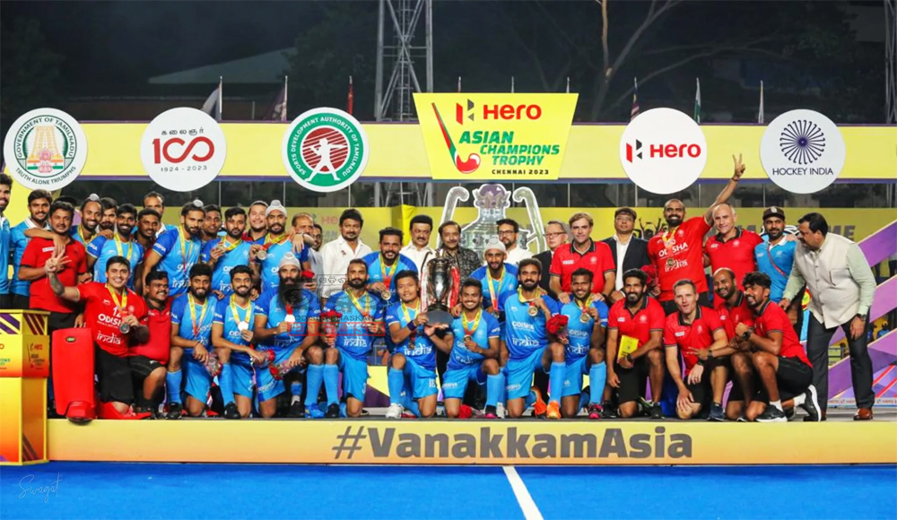 India Clinch 4th Asian Champions Trophy Title with Win over Malaysia