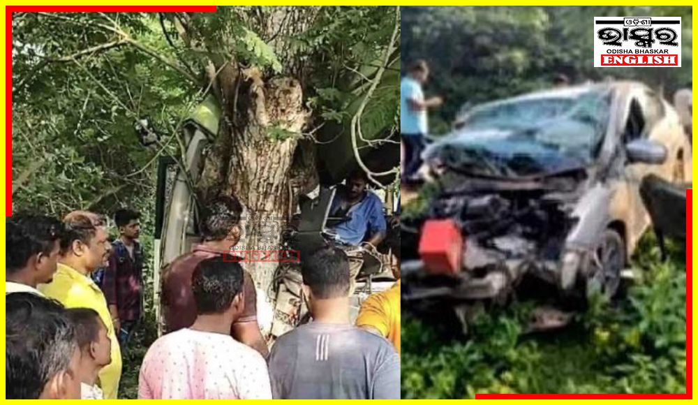1 Dead 5 Injured as Mo Bus Hits Car on Puri-Konark Marine Drive