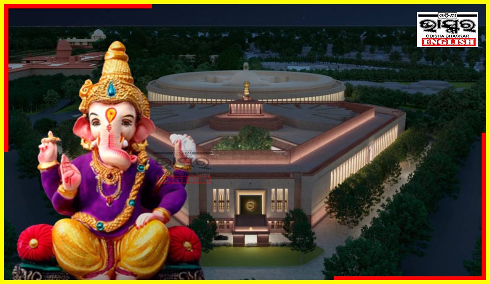 First Session in New Parliament Building on Ganesh Chaturthi