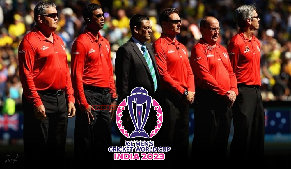 ICC Cricket World Cup 2023 Match Officials Announced