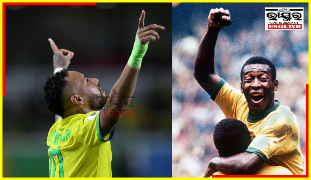 Pele’s Record Broken, Neymar Becomes Brazil’s Top Goal Scorer