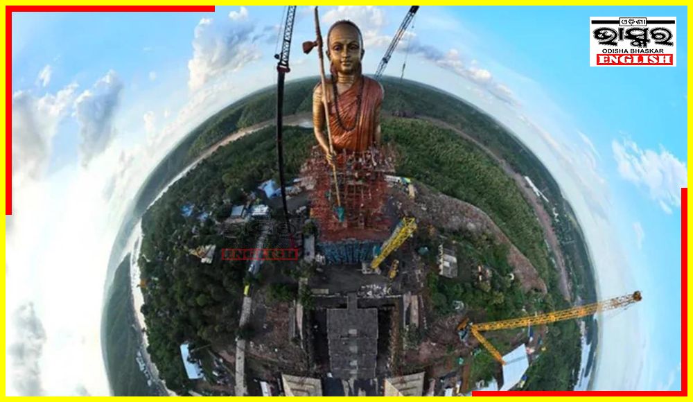 ‘Statue of Oneness’, 108 ft Statue of Adi Shakara Unveiled in MP’s Omkareshwar