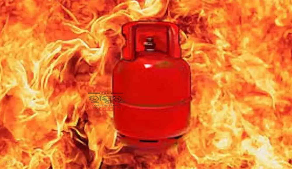 5 Critical After Gas Cylinder Leak Fire in Odisha's Jajpur