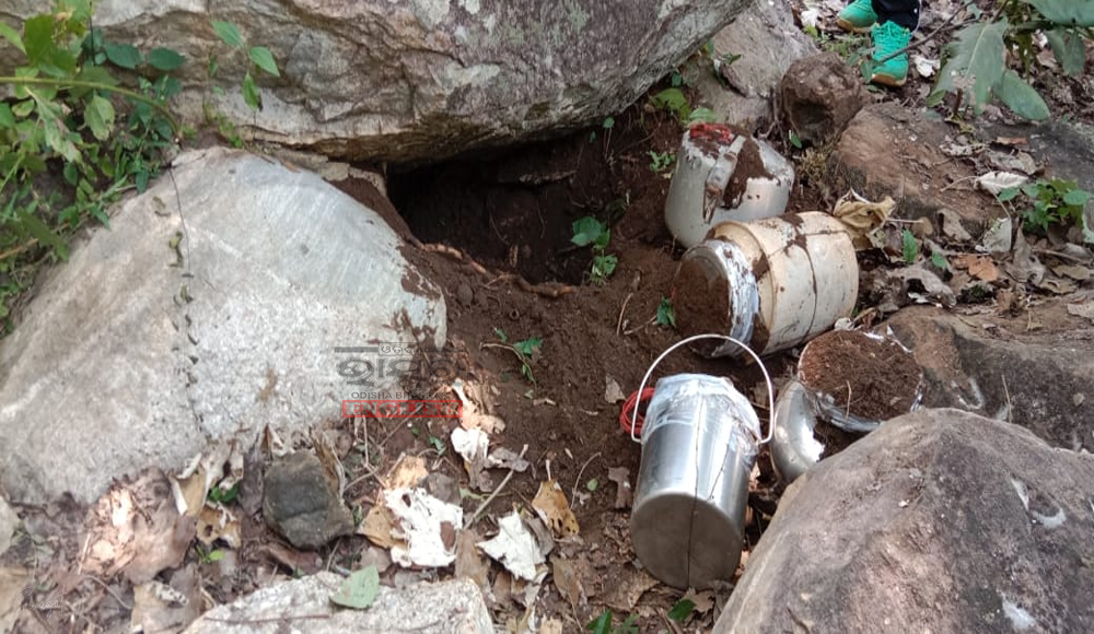Major Disaster Averted: BSF Jawans Neutralize Explosives Planted by Maoists in Malkangiri Forest