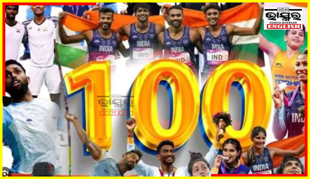 India achives First Historic 100 Medals in Asian Games