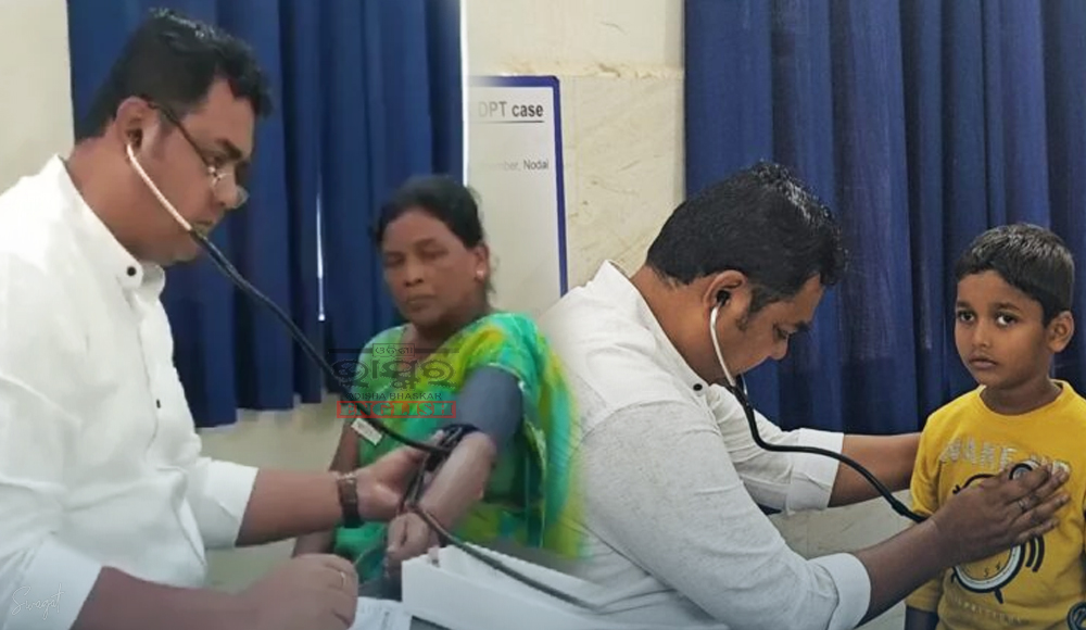 Odisha MLA Steps In to Provide Healthcare Services at CHC Due to Doctor Shortage