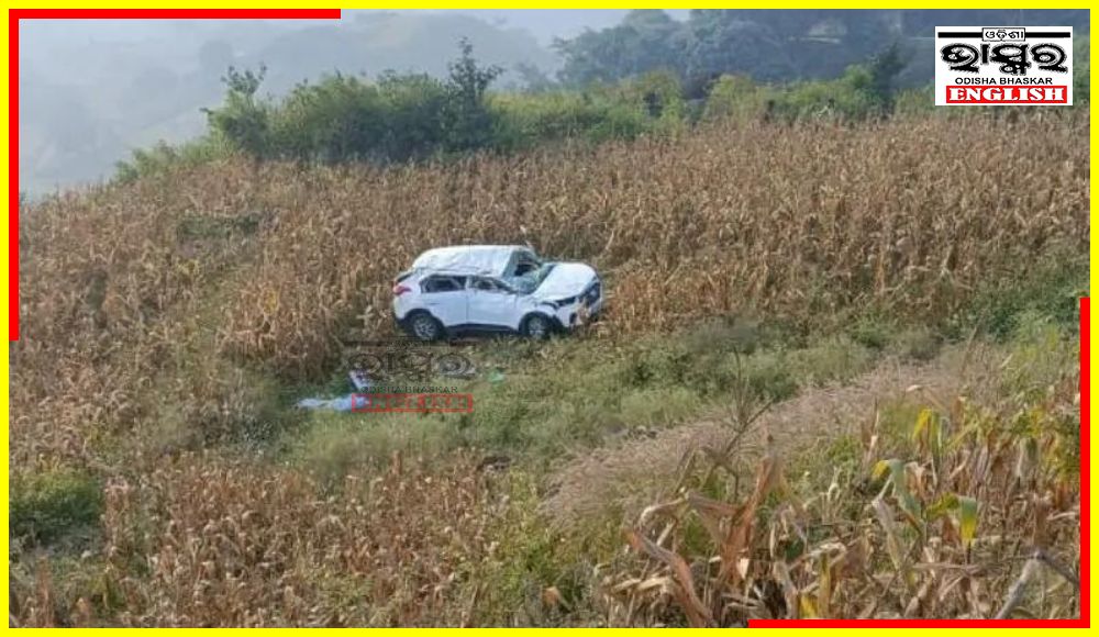 3 of a Chhattisgarh Family Die, One Critical as Car Plunges into Gorge in Koraput