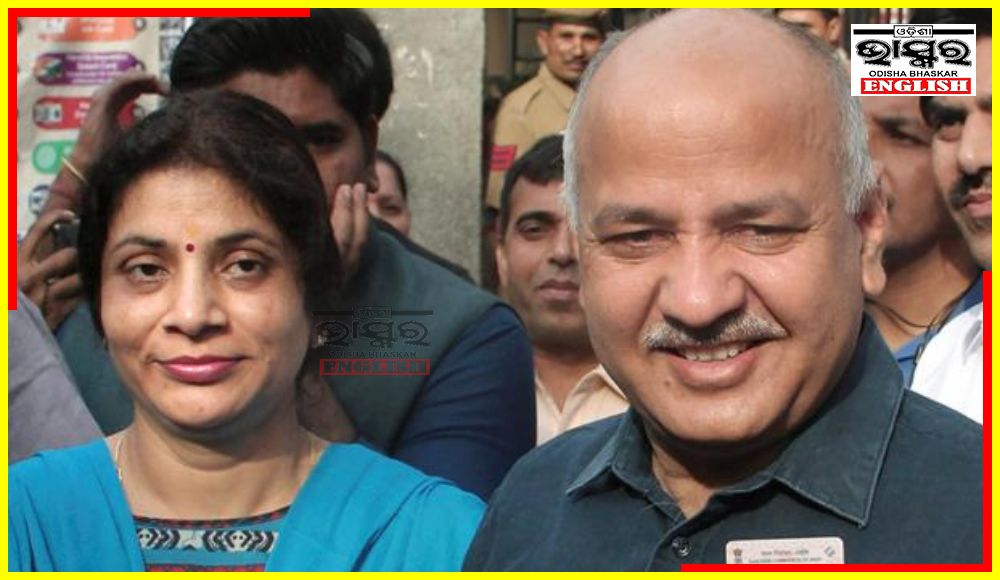 Court Allows Jailed Sisodia to Meet Ailing Wife Once a Week