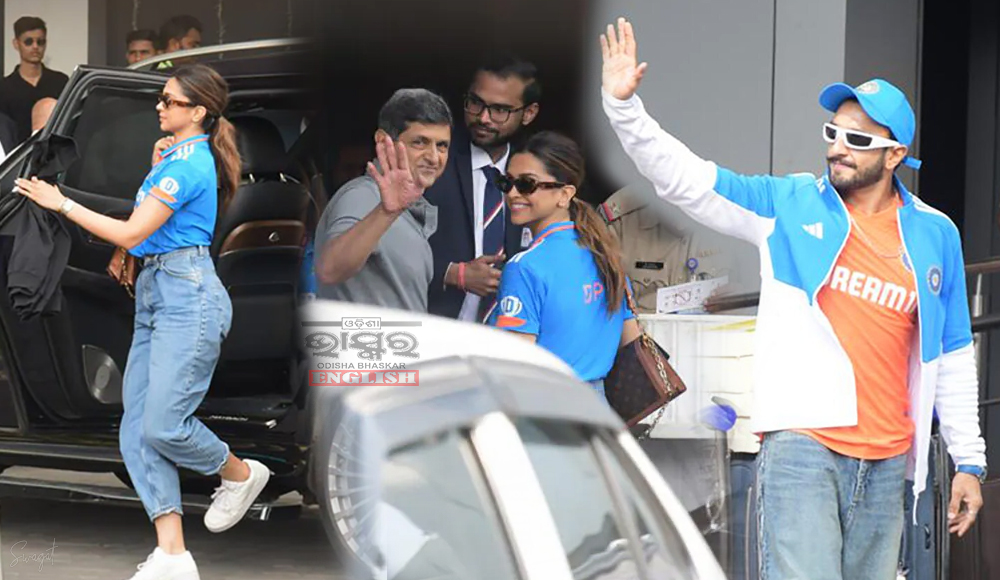 World Cup Final: Deepika Padukone, Ranveer Singh Jet Off to Ahmedabad to Cheer for Team India