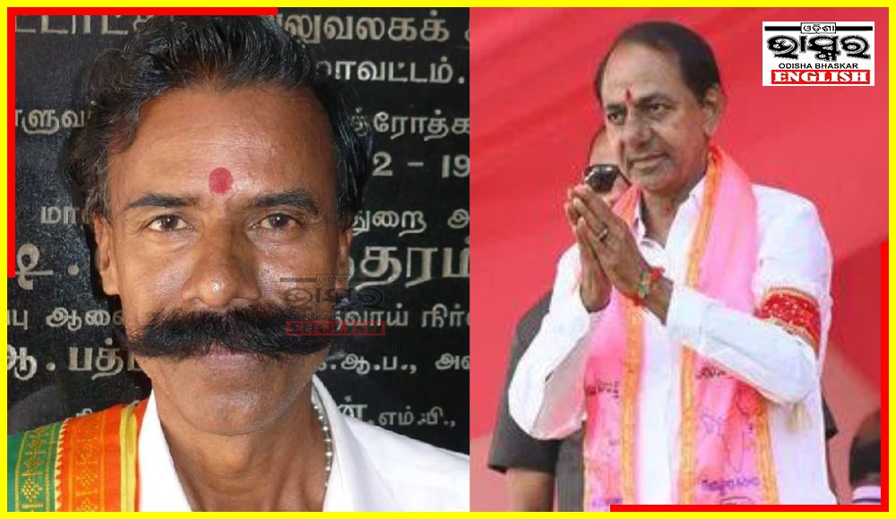 “Election King” Padmarajan Files Nomination Against Telangana CM for 237th Poll Defeat!