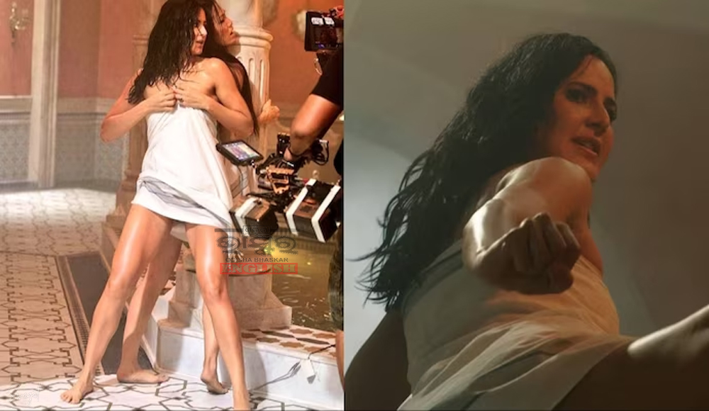 Katrina Kaif's 'Tiger 3' Towel Scene Morphed Using Deepfake After Rashmika Mandanna Incident