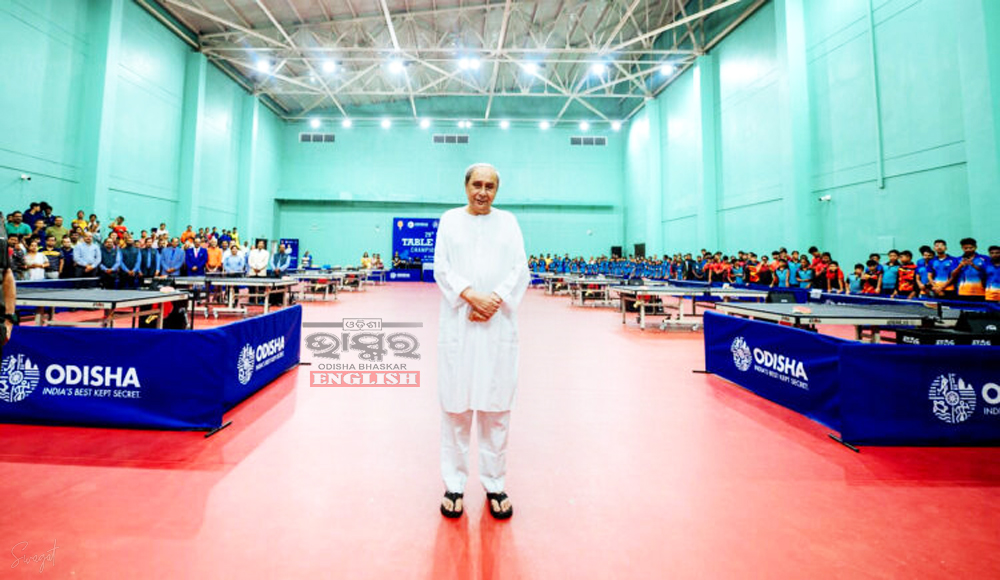 CM Naveen Patnaik Inaugurates Odisha Table Tennis Academy to Foster Sports Excellence