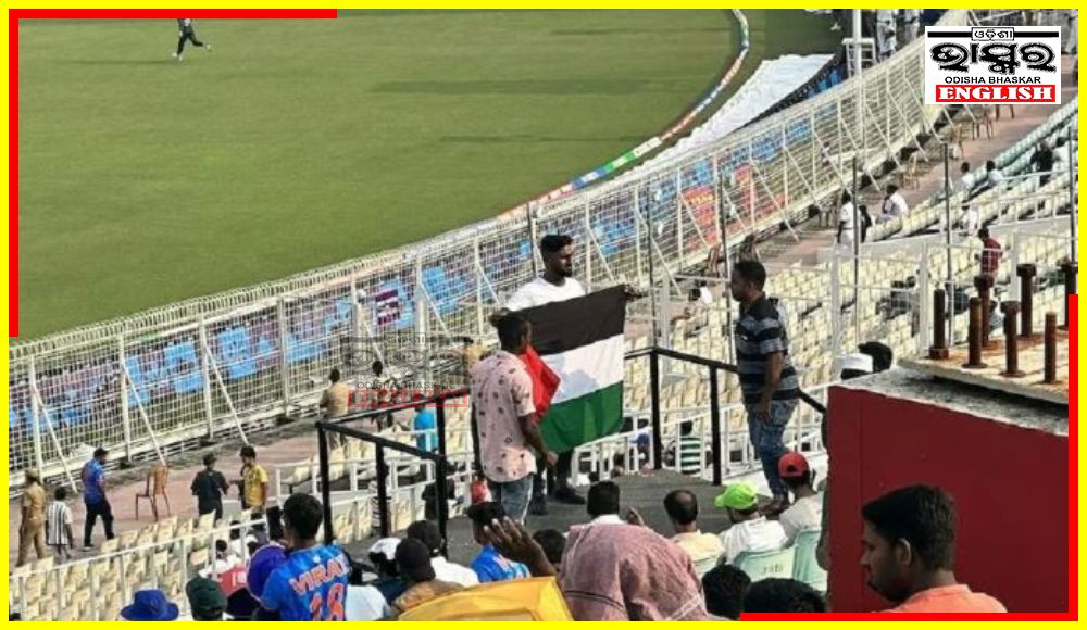 Palestine Flag Waved During Pak-Bangladesh Match, 4 Detained in Kolkata
