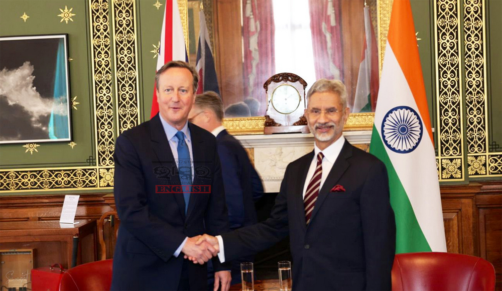 S Jaishankar Meets Newly-Appointed UK Foreign Secretary David Cameron; Congratulates Him on His Appointment