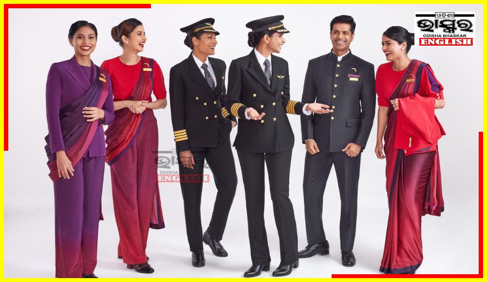 Air India Unveils New Uniforms of Pilots, Crew Designed by Manish Malhotra
