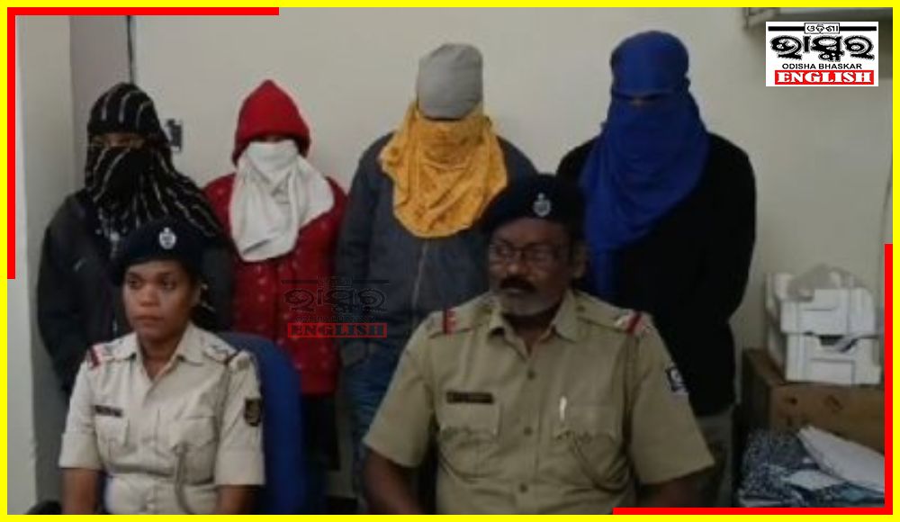 Extortion by Fake Maoists in Rayagada Dist, 4 Including 2 Women Arrested
