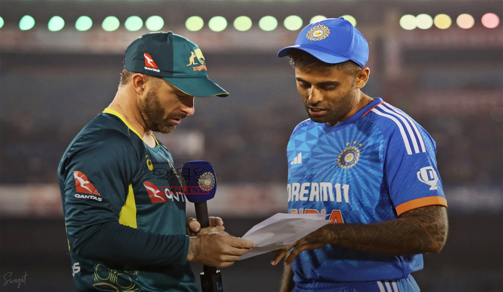 IND vs AUS, 4th T20I: Australia Opt To Bowl As India Look To Seal Series; Check Playing XIs
