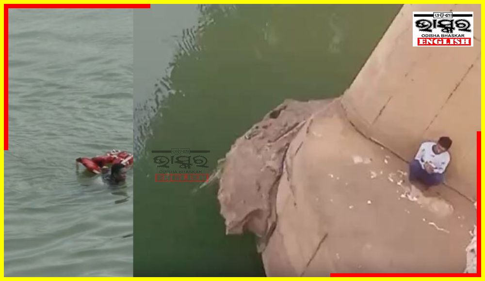 Man Trying to Jump Into Mahanadi to End Life Rescued in Cuttack
