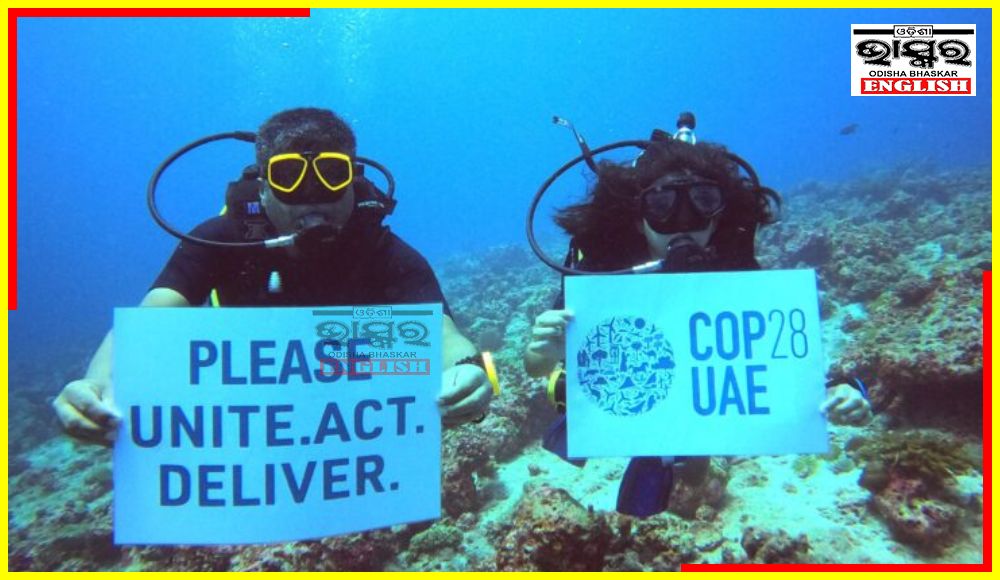 Odia Father-Daughter Scuba Divers’ Underwater Appeal to COP 28