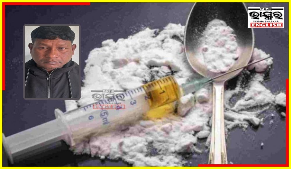 STF Nabs Drug Peddler with Over 1Kg Brown Sugar in Keonjhar