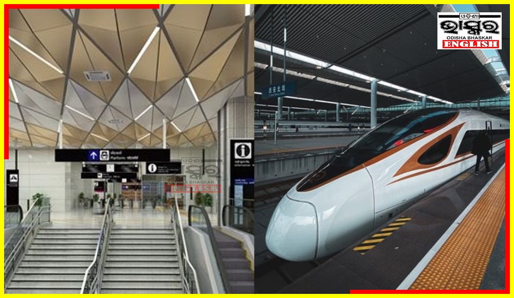 Watch: Spectacular Video of India's 1st Bullet Train Terminal Shared by Railway Min Ashwini Vaishnaw