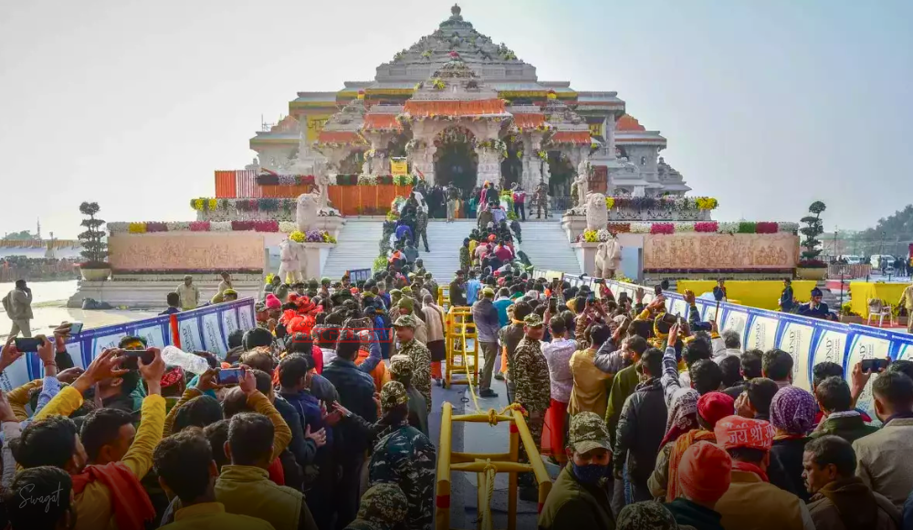 Ayodhya Ram Temple Releases Aarti, Darshan Timings Amidst Massive Devotee Influx