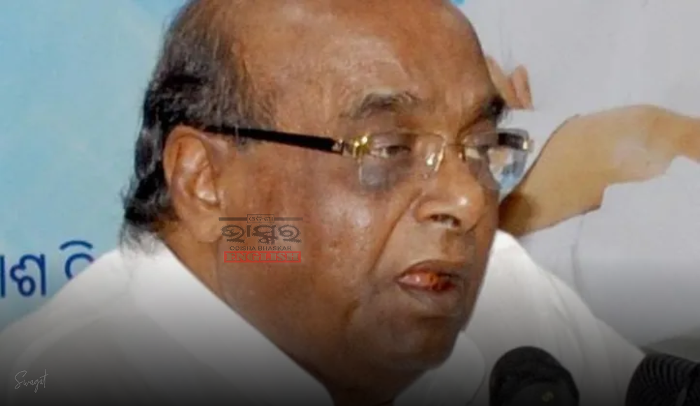 Veteran Leader Damodar Rout Critical, Admitted to Hospital